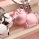 thumbnail image 5 of Keychan de parejas de besos destinados Piggy Keychains Amor de San Valentín magnético Presente para parejas (2 PC) esquí esquí Gafas de esquí, 5 of 5