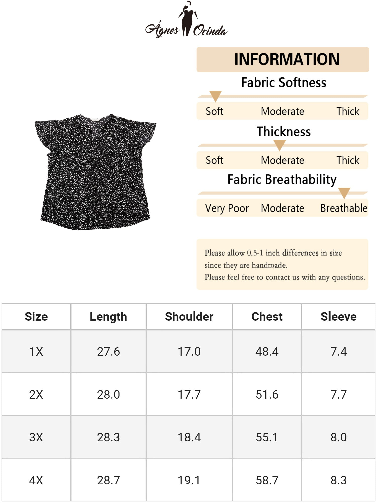 Unique Bargains Women's Plus Size Flare Short Sleeve Button Down Floral Top 1X Black White