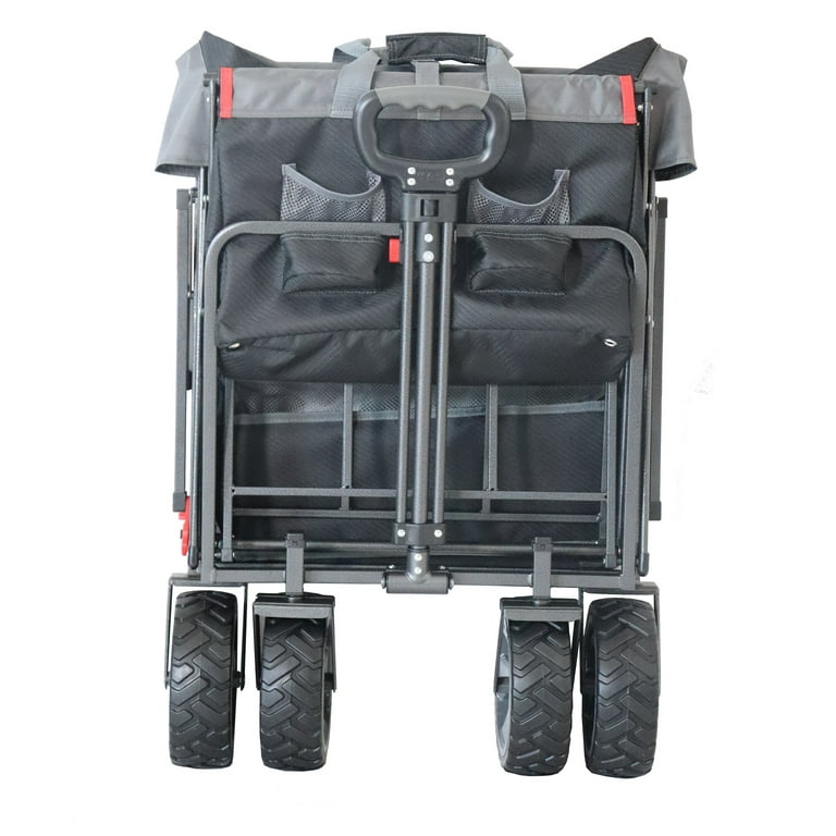 Macsports Foldable Portable Push-Pull Wagon Cart - Walmart.com