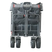 Macsports Foldable Portable Push-Pull Wagon Cart