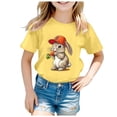 thumbnail image 3 of Toddler Boy Girl Easter Shirt Happy Easter Bunny Funny Rabbit Graphic Tshirts Easter Shirt Kids Toddler T-Shirt Size 10-11, 3 of 4