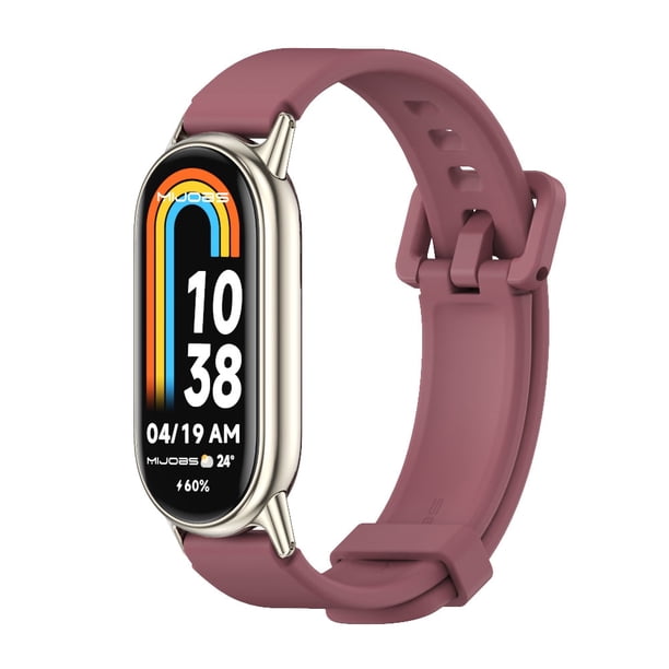 Correa para Xiaomi Mi Band 7 8 6 5 4 3 Reemplazo de pulsera de silicona para Xiaomi Band 4 MiBand 7 6 5 4 3 Correa de muñeca Tan Jianjun unisex