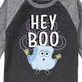 thumbnail image 3 of SpongeBob SquarePants - Hey Boo - Toddler And Youth Raglan Graphic T-Shirt, 3 of 5