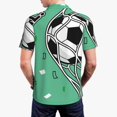thumbnail image 6 of Salouo BALL INSIDE THE NET GOAL for Men's Short Sleeve Polo Shirts,Polo Shirts for Men Performance Short Sleeve Golf Shirt Athletic Casual Collared T-Shirt-4X-Large, 6 of 8