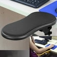 thumbnail image 3 of BUTORY Arm Wrist Mouse Pad,computer Armrest Wrist Rest, Adjustable Computer Arm Rest Pad, Desk Attachable Home Office Mouse Pad Arm Support for Home and Office, 3 of 5