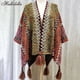 thumbnail image 2 of Cárdigan de punto informal para mujer, capa de abrigo, chal de moda, Poncho, abrigos elegantes, suéter de invierno, 2 of 4