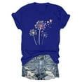 thumbnail image 4 of Ruyang Women's Sunflower Graphic T Shirts Short Sleeve Crewneck Summer Tops Casual Loose Plus Size Tee Shirts 2024 Trendy Clothes, 4 of 4