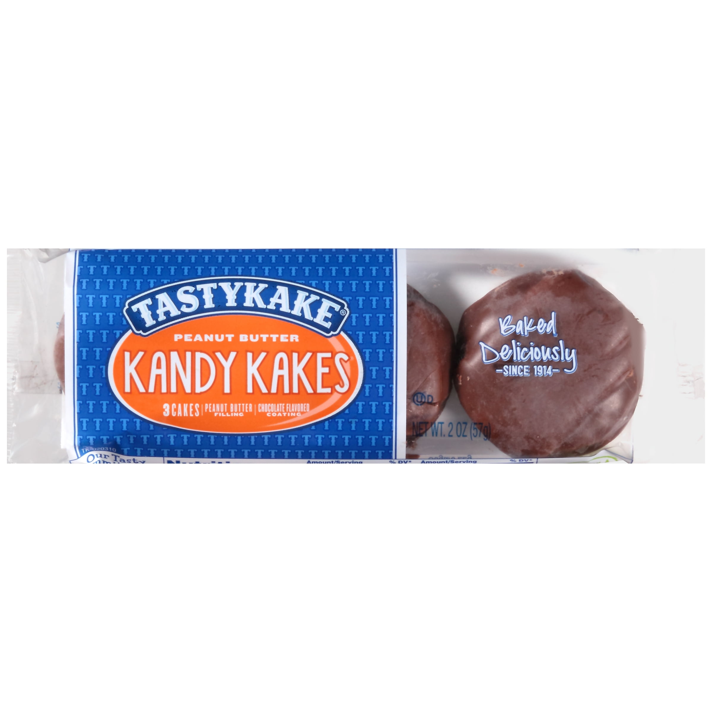 Tastykake? Peanut Butter Kandy Kakes? 2 oz. Pack