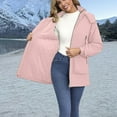 thumbnail image 5 of iOPQO Womens Puffer Jacket Parkas for Women Winter Coats for Women Puffer Womens Winter Clothes Womens Puffer Jacket with Hood Warm Clothes for Women Winter Outfits for Women Pink S, 5 of 9