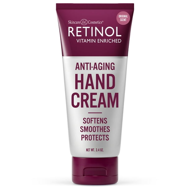 Crema de manos con retinol antienvejecimiento rica en terciopelo con vitamina A
