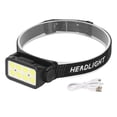 thumbnail image 2 of Linterna frontal COB impermeable, linterna frontal LED COB, linterna frontal COB de 5 LED, rendimiento finamente ajustado, 2 of 14