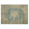 thumbnail image 2 of Addison Rugs Chantille Indoor/Outdoor Traditional Global Blue Washable Rectangle Rug, 1'8" x 2'6", 2 of 6