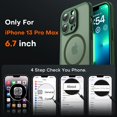 thumbnail image 2 of Funda Magnética TOCOL para iPhone 13 Pro Max 6.7'' Verde, 2 of 6