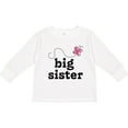 thumbnail image 3 of Inktastic Big Sister Butterfly Announcement Girls Long Sleeve Toddler T-Shirt, 3 of 5
