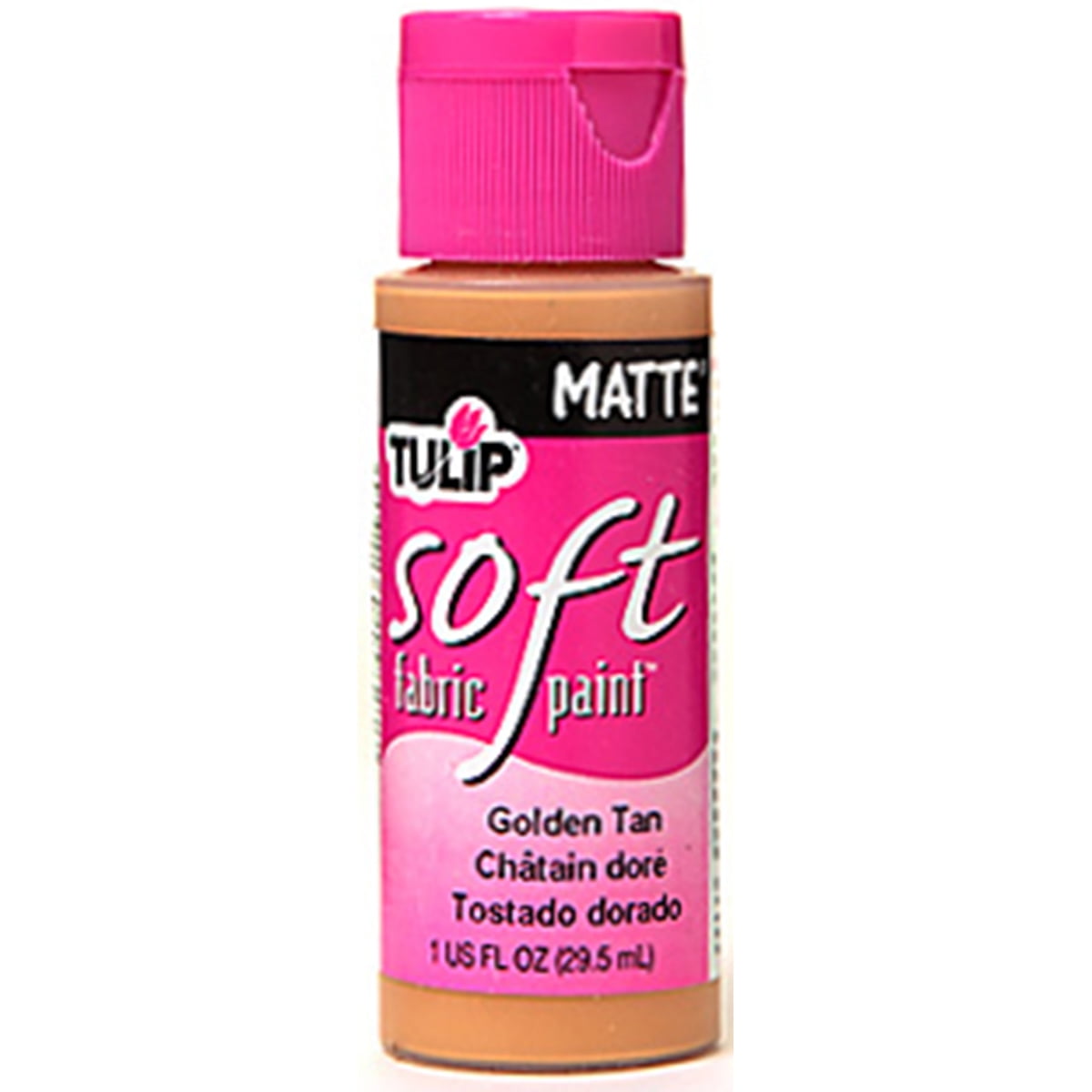 Tulip Soft Fabric Paint 1ozMatte Golden Tan