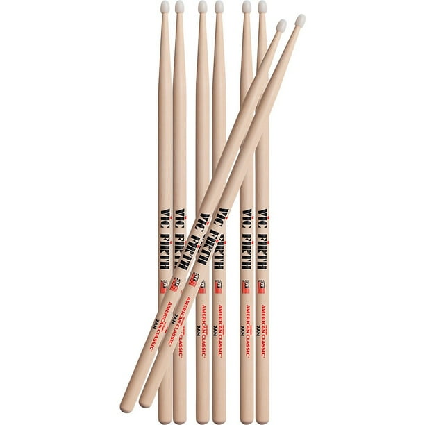 Vic Firth American Classic 7AN Drum Sticks—Buy 3 Pairs, Get 1 Free 7AN