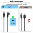 thumbnail image 4 of AIR-Radar Detector Cable, USB-C to RJ11 Plug Cord, 4.92Ft Length, Compatible with Escort Passport 9500i, MAX360, Uniden R1 R3 R7, Beltronics, Cobra, Radenso XP etc.(Replacement Radar Detector Cable), 4 of 4