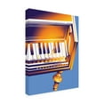 thumbnail image 2 of Trademark Fine Art 'Old Piano' Canvas Art by David Chestnutt, 2 of 3