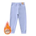 thumbnail image 2 of Children's German Pants Boys and Girls Autumn/Winter Warmth Thickened Trousers Medium To Large Child Sizes Base Layer Leggings Girls 10/12 Outfits Warm Clothes Girls Sweatpants for Girls Athletic, 2 of 3