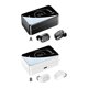thumbnail image 4 of Cateissary 1 par de auriculares inalámbricos compatibles con Bluetooth V5.0 IPX5 Auriculares impermeables Auriculares para acampar Sonido 9D con Cables de audio/vídeo No.01, 4 of 6