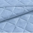 thumbnail image 2 of Social Standard by Sanctuary 3 Piece Quilt Set, Chambray Weave, Geo Diamond Quilt Pattern, Easy Care, Wrinkle Resistant, 2 of 3