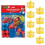 Super Mario Party Filled Favor Boxes (For 8 Guests)