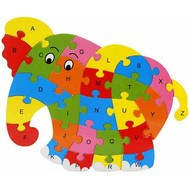 Rompecabezas HUOGUO Lianshi Alphabet 26 letras inglesas