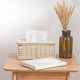 thumbnail image 3 of 3X Caja de PañUelos de Ratán, Servilletero Vintage, Cubierta de Contenedor de Almacenamiento de Desorden de Caja, Decoración de Escritorio de Sala de Estar (Beige), 3 of 5