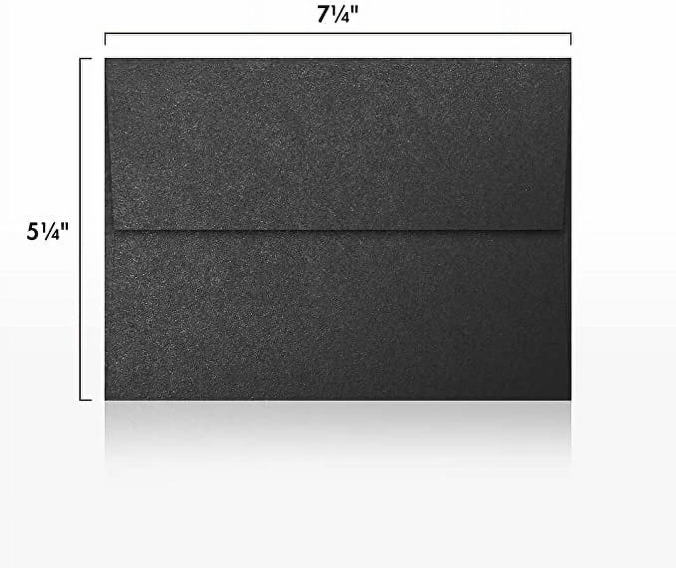 LUXPaper A7 Invitation Envelopes, 5 1/4 x 7 1/4, Anthracite Metallic, 250/Pack