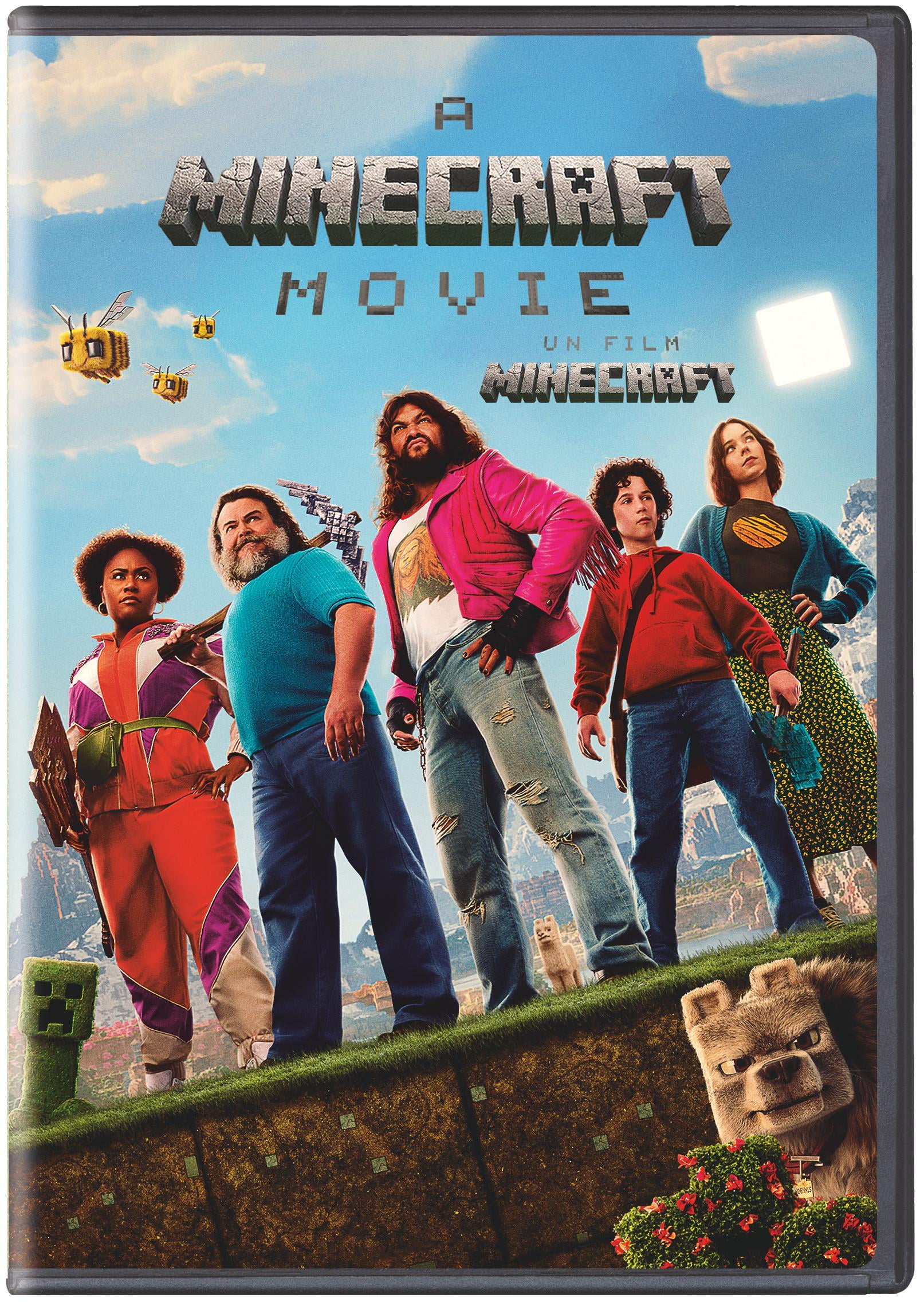 Un film Minecraft (DVD), en vedette Jack Black and Jason Momoa [2025] A Minecraft Movie (DVD) [2025]F