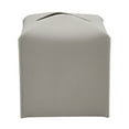 thumbnail image 2 of Tissue Box Cover Holder Square With Bottom Belt By PU Leather Decorative Organizer For Tabletop Bathroom Car |, 2 of 9