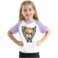 thumbnail image 6 of ShiShine Toddler Boy Girls Short Sleeve Tee Tops Cute Print Crewneck T Shirts Summer Clothes Size 3-14T, 6 of 8