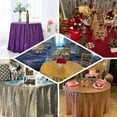 thumbnail image 5 of Efavormart 132" Wholesale Premium Table Cover Sparkly SEQUIN Round Tablecloth For Wedding Banquet Party Home Decor - Iridescent Blue, 5 of 11