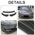 thumbnail image 3 of Car Front Bumper Lip Body Kit Spoiler For Tesla Model 3 2017-2023, 3 of 7
