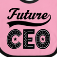 thumbnail image 4 of Inktastic Future Ceo Boss Boys or Girls Baby Bib, 4 of 4