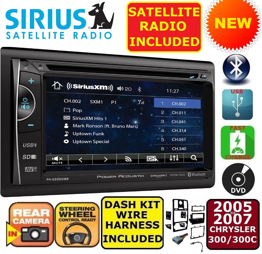 05 06 07 CHRYSLER 300 PIONEER BLUETOOTH USB AUX BT AM//FM CAR Radio Stereo