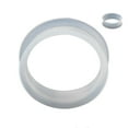 thumbnail image 6 of Super Thin Silicone Double Flared Tunnels - Sold in Pairs - 6 Colors Available, 6 of 11