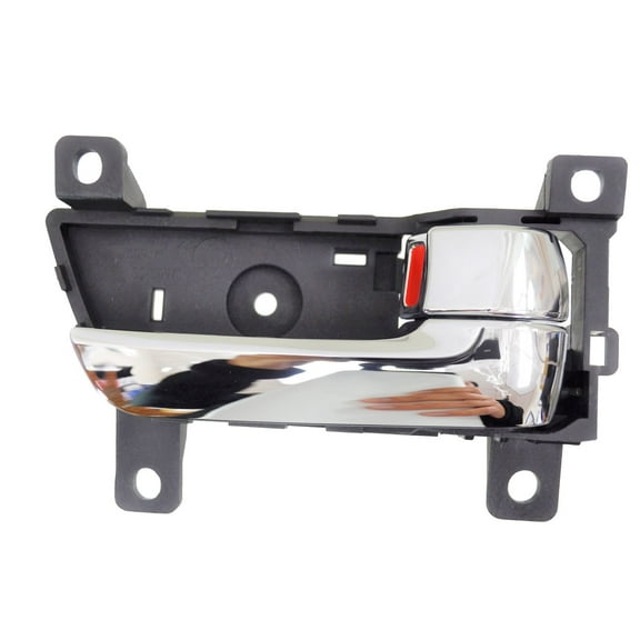 PT Auto Warehouse KI-2552M-RH - Interior Inner Inside Door Handle, Chrome - Right Passenger Side Fits select: 2011-2015 KIA SORENTO