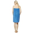 thumbnail image 2 of Women's Adjustable Hook and Loop Closure Turkish Organic Cotton Bath Spa and Shower Wrap, 2 of 3