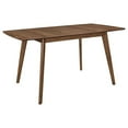 thumbnail image 2 of DeeHome Natural Walnut Rectangular Dining Table, 2 of 6