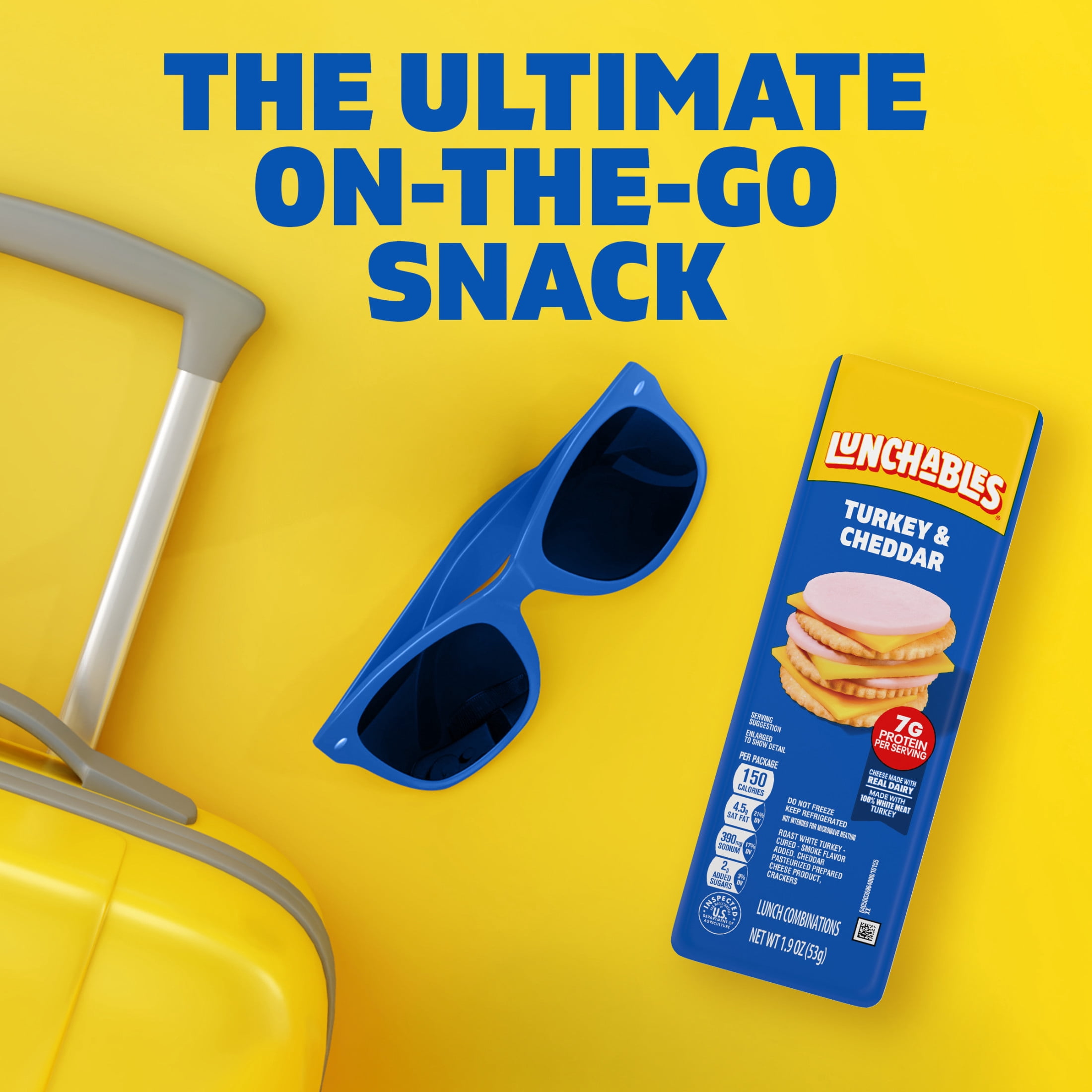Lunchables Turkey & Cheddar Value Pack, 1.9 oz Pack