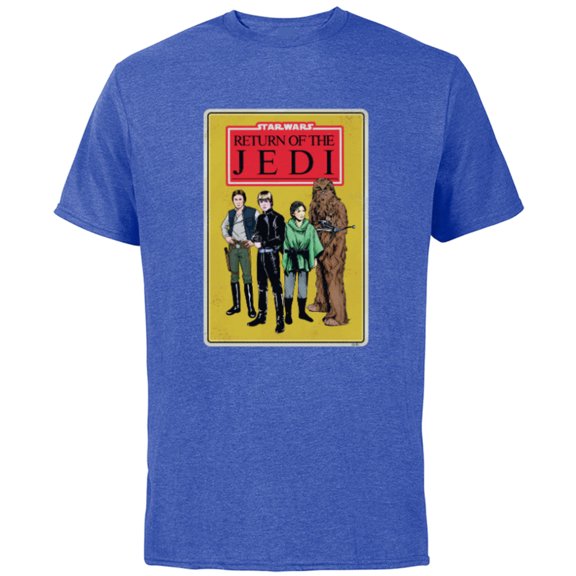 Star Wars Return of the Jedi - Short Sleeve Cotton T-Shirt for Adults - Customized-Royal Heather