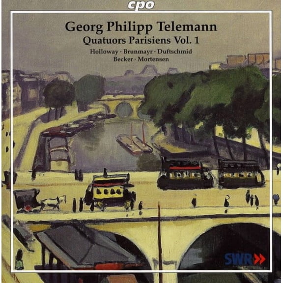 G.P. Telemann - Quatuors Parisiens 1 - Music & Performance - CD