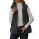 thumbnail image 2 of Chaqueta y abrigo informal sin mangas y sin capucha para mujer, de colores, estilo cárdigan informal, sin mangas y sin sombrero, blusa para mujer, 2 of 8