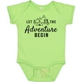 thumbnail image 3 of Inktastic Let the Adventure Begin with Camping Tent and Mountains Boys or Girls Baby Bodysuit, 3 of 5
