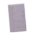 thumbnail image 4 of Hanging Closet Organizer Dual-Sided Wall Shelf Wardrobe Storage Bag for Underwear Socks - Grey - 36 Pockets, 4 of 11