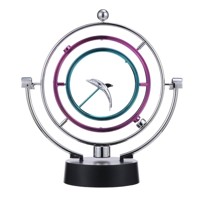 CIMAXIC Perpetual Model Perpetual Motion Instrument Magnetic Tellurion Artware Office Decor (No Battery),9.84"X8.86"X4.13"