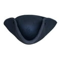 thumbnail image 3 of Accesorio de disfraz de sombrero de pirata de Halloween, sombrero de pirata tricornio, pañuelo para la cabeza para Festival, 3 of 9