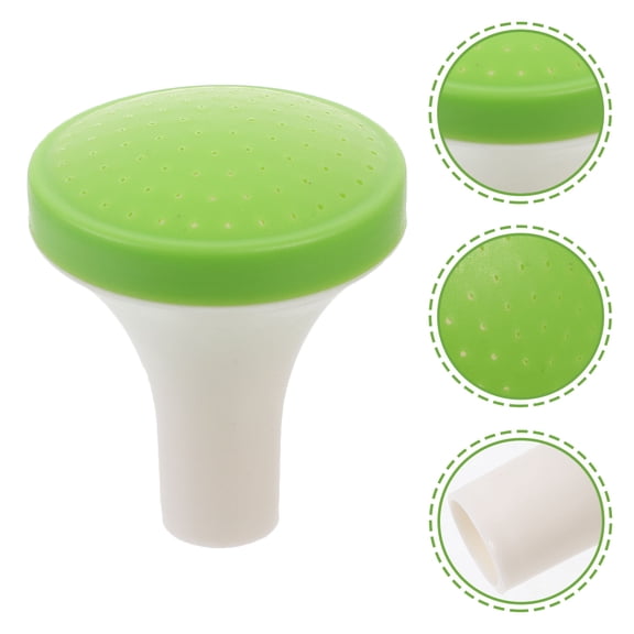 BESTYASH 2Pcs Plastic Water Can Sprinkler Head Green Watering Nozzle for Flower Watering