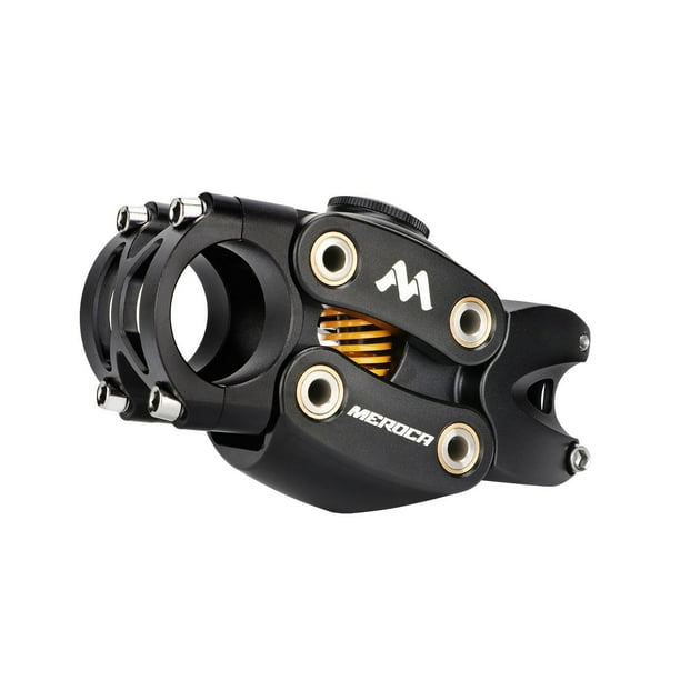 Potencia de bicicleta,Vástago de bicicleta ajustable con elevador de vástago de 31,8 mm,Vástago de bicicleta de montaña con elevador de vástago de manillar corto,Vástago de manillar de